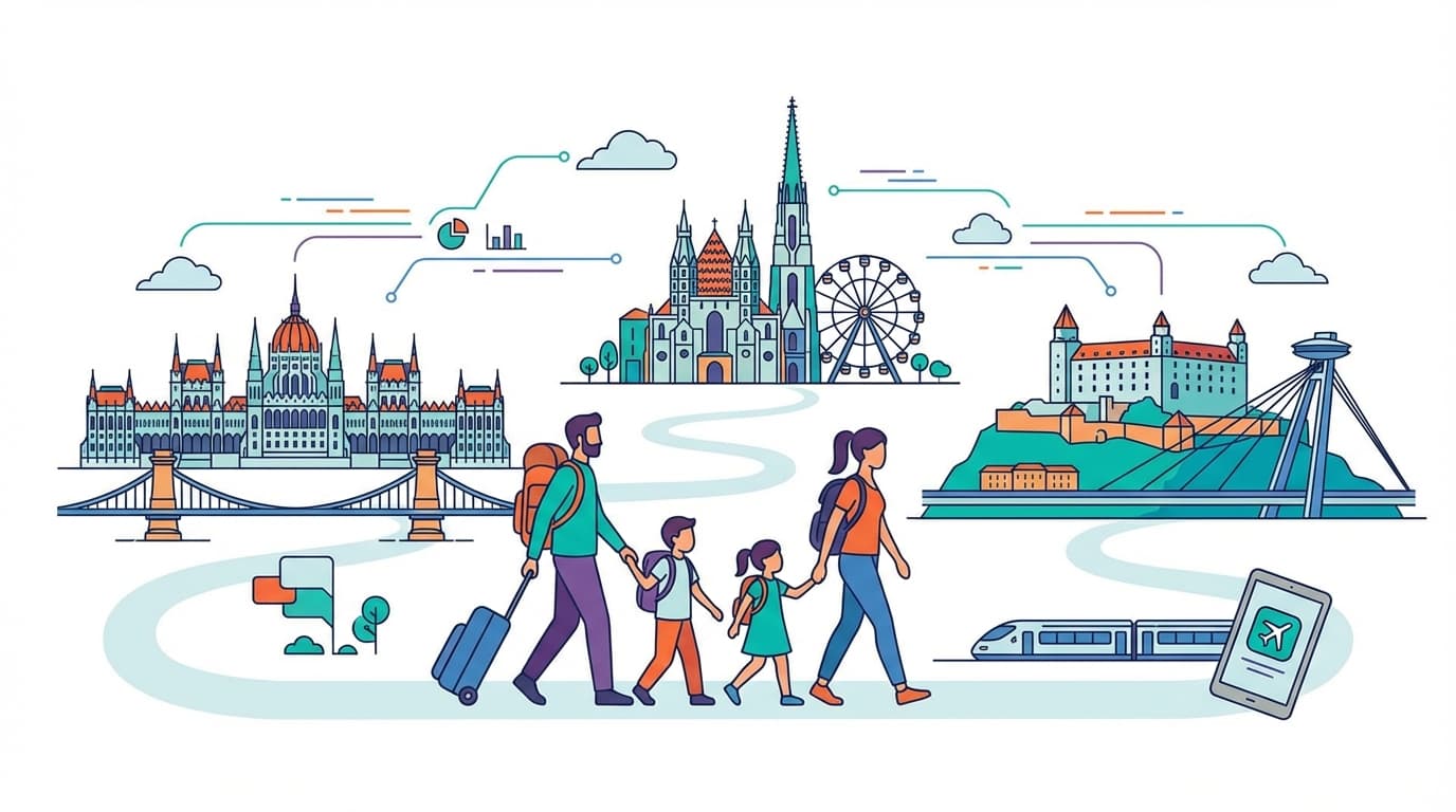 Budapest Vienna Bratislava Family Trip